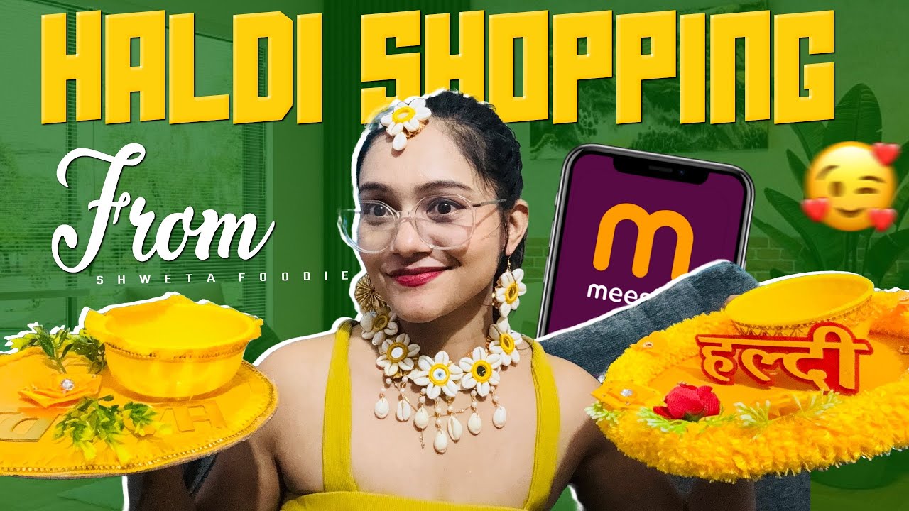 Haldi Jewellery Ideas from Meesho | Perfect for Bride Meesho Haldi Jewellery Review #meesho #haldi 