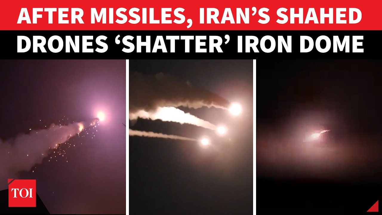 Iran&rsquo;s SHOCKING Shahed Swarm POUNDS Israel In Hezbollah Revenge | &lsquo;Will Never Abandon Lebanon&rsquo;
