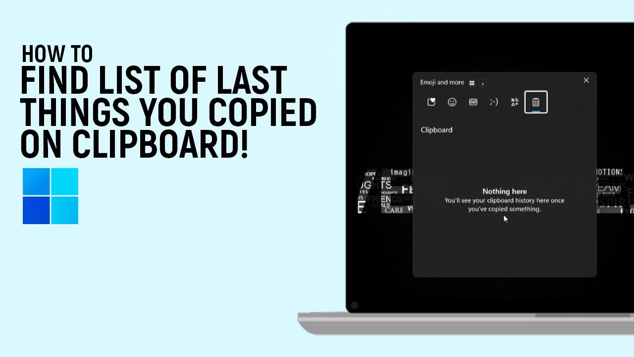 Как найти список последних скопированных элементов в буфер обмена в Windows [просто]