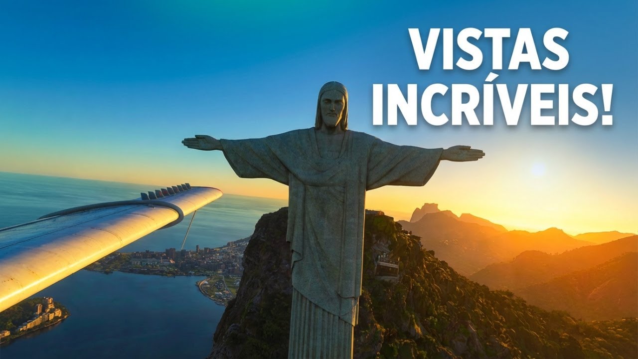 RIO DE JANEIRO COMO VOCÊ NUNCA VIU! ✈️🌅 Voo Visual no Microsoft Flight Simulator 2024