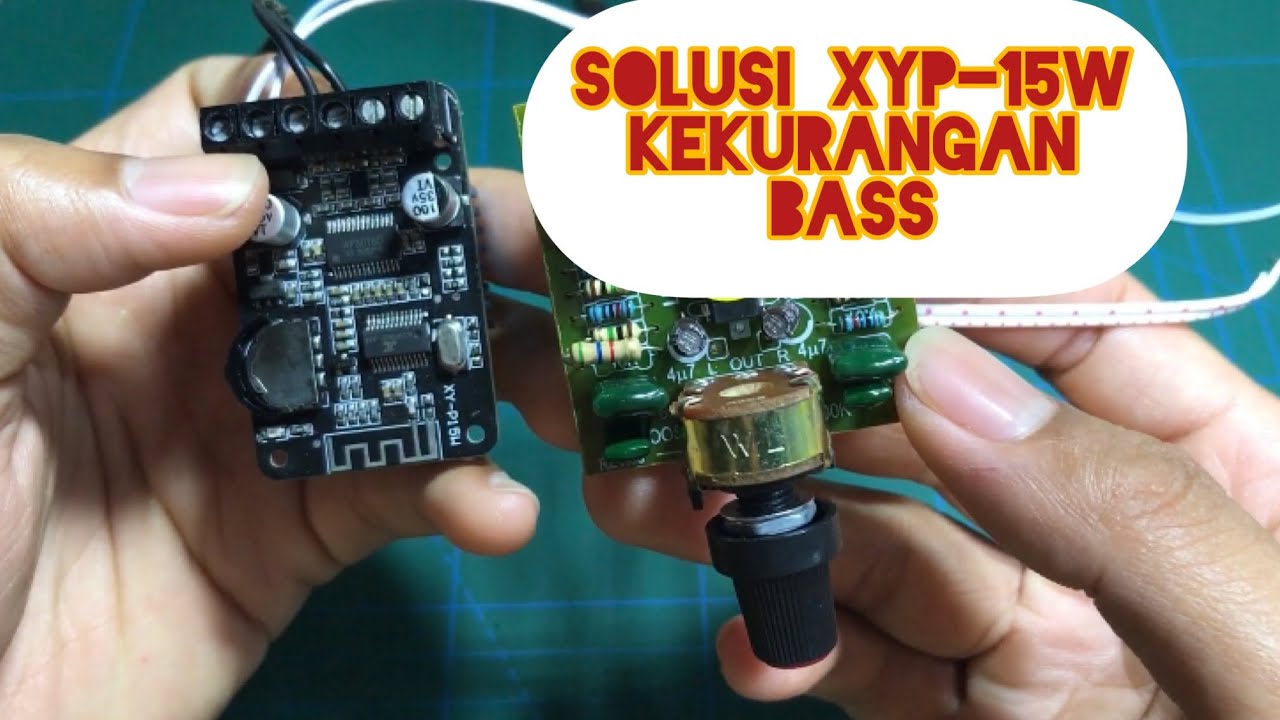 Pasang gigabass di modul xyp15w