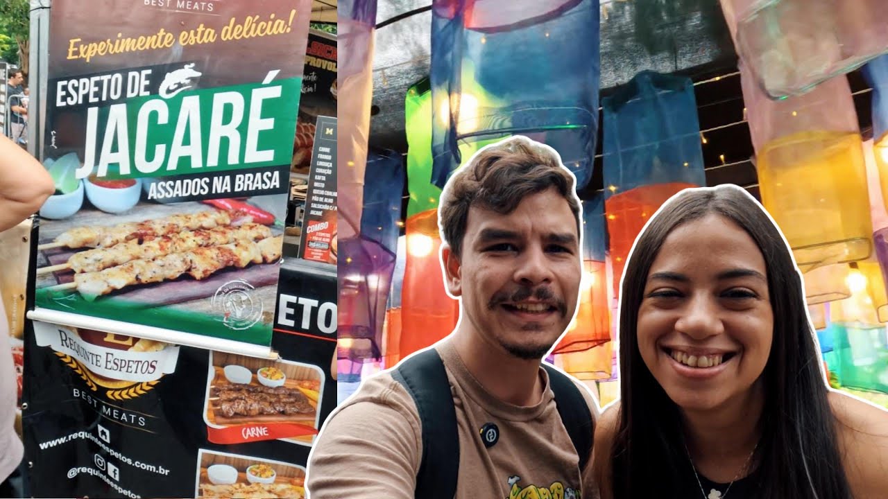 NUNCA imaginamos comer isso numa feira coreana…