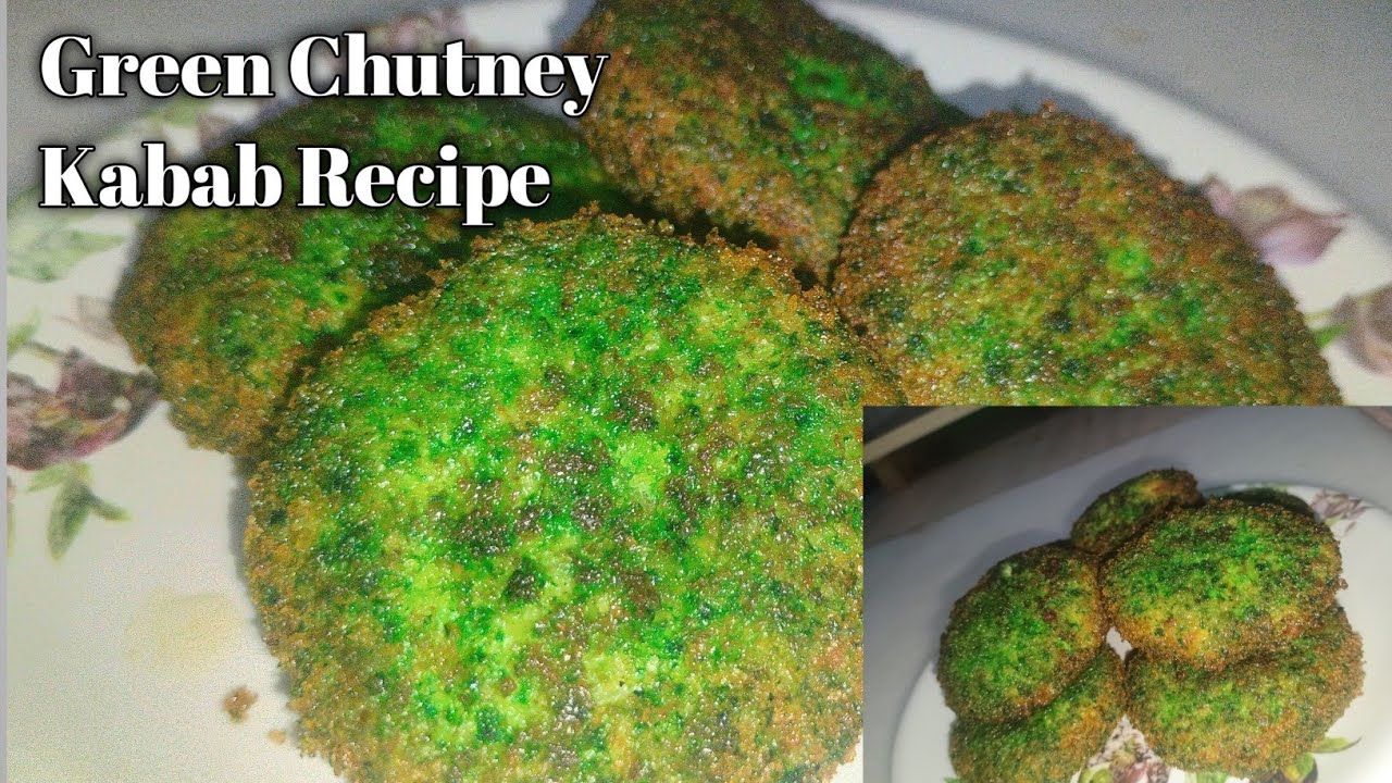 Green chutney kabab recipe | Hara bhara kabab recipe 