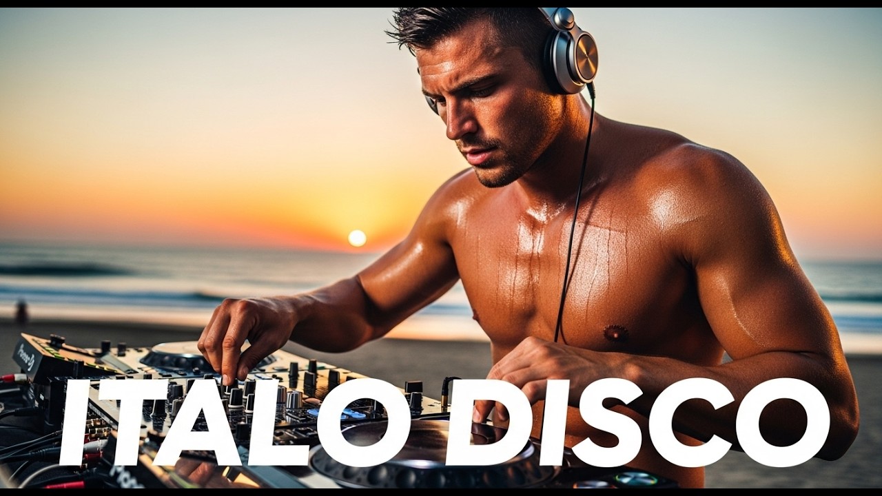 🎶 Italo Disco Summer Lights ✨ 80s DJ Mix | Beach Party Energy
