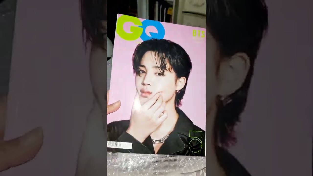 Unboxing GQ and Vogue magazines from Korea 💜 #bts #btsunboxing #btsmerch