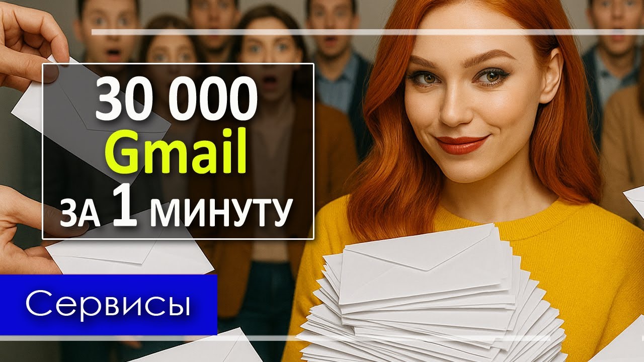 #Генератор Gmail. Создаем много #Gmail почт! Как из одной Gmail почты сделать несколько тысяч почт