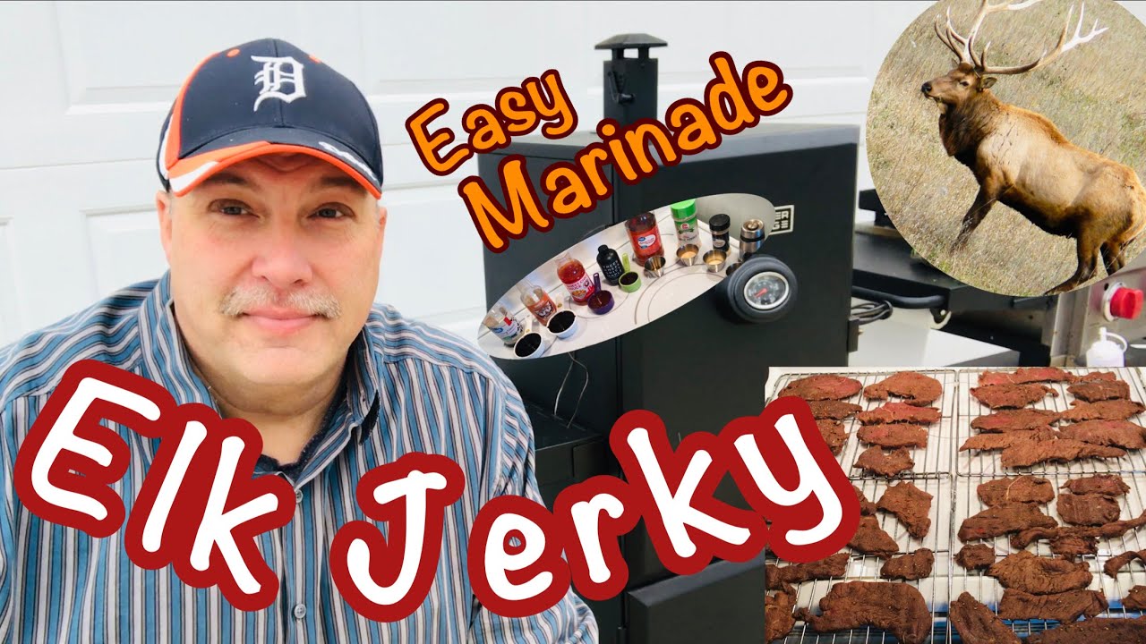 How to make Elk Jerky | A Great Marinade for Venison and Wild Game.