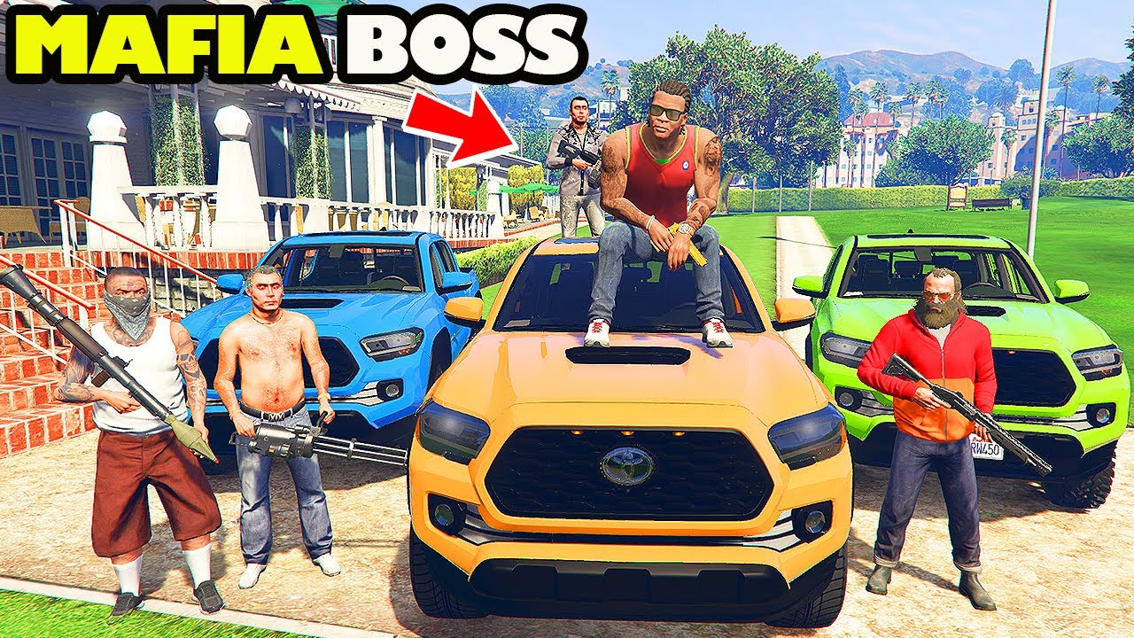 Franklin Become The BIGGEST MAFIA BOSS of Los Santos in GTA 5 | SHINCHAN and CHOP