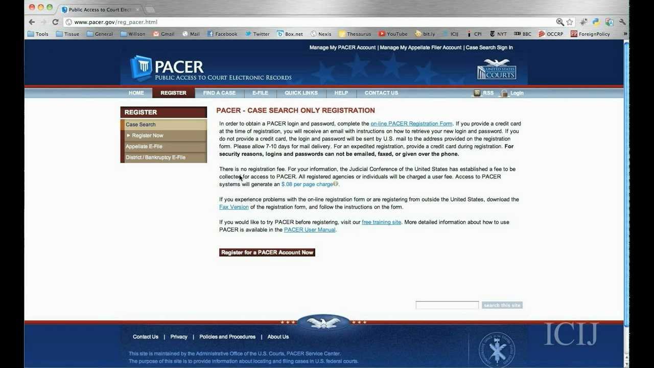 How To Search Federal Court Records Using PACER with the ICIJ