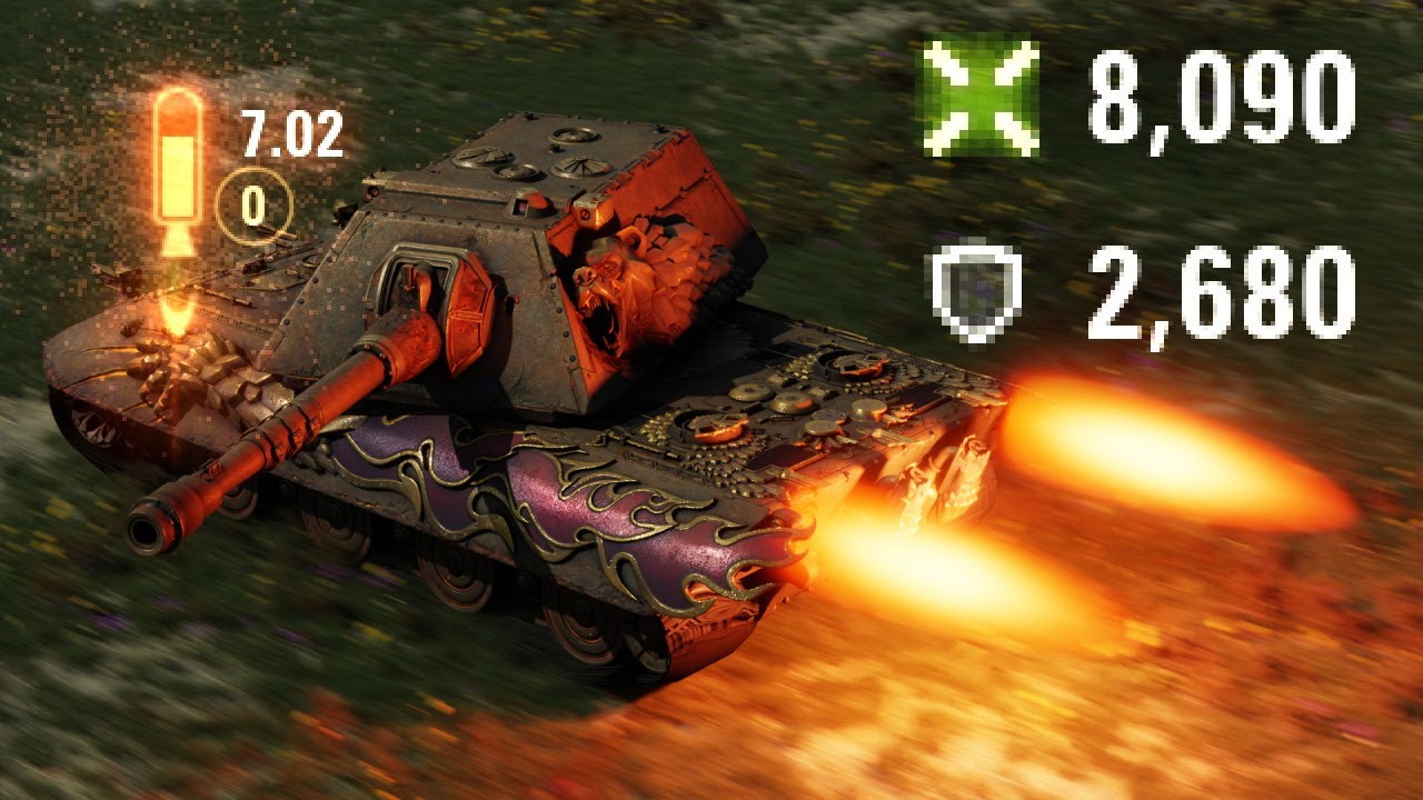 They gave the E100 rockets???
