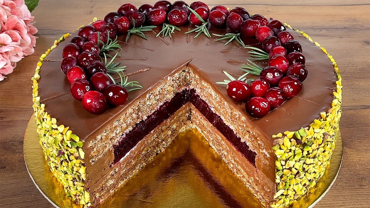 🎂 Я мог бы есть его трижды в день! Самый вкусный ореховый торт – тает во рту!