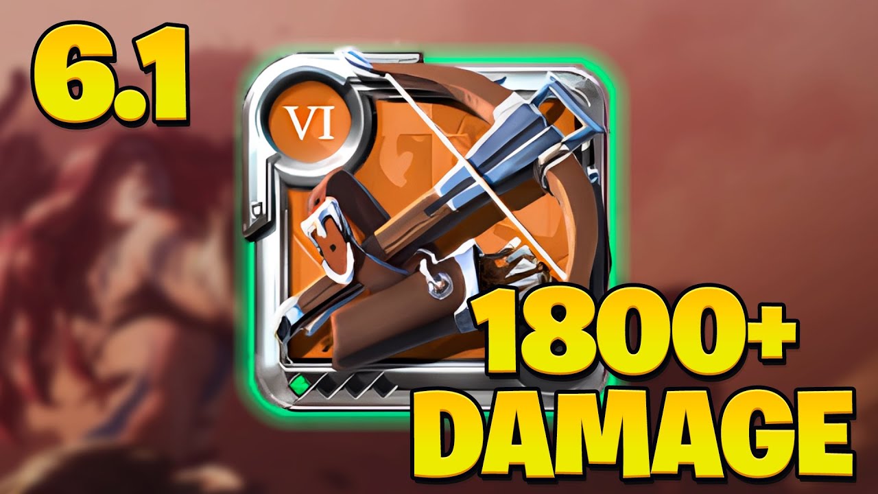 Crossbow 6.1, absurd damage in Solo PvP Mists