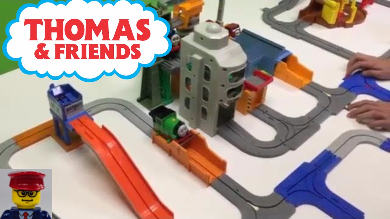 THOMAS & FRIENDS 3 sets combined! REALLY BIG BIG Loader & Mail Delivery Tomy Train Set