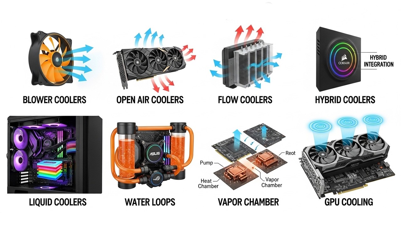 Every Graphic Card Cooler Explained in 9 Minutes