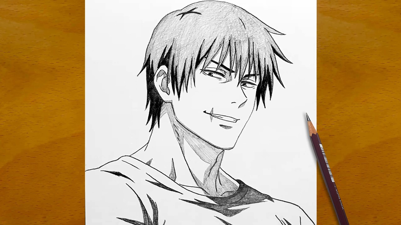 Drawing Toji Fushiguro ✍️ | Jujutsu Kaisen Anime Art