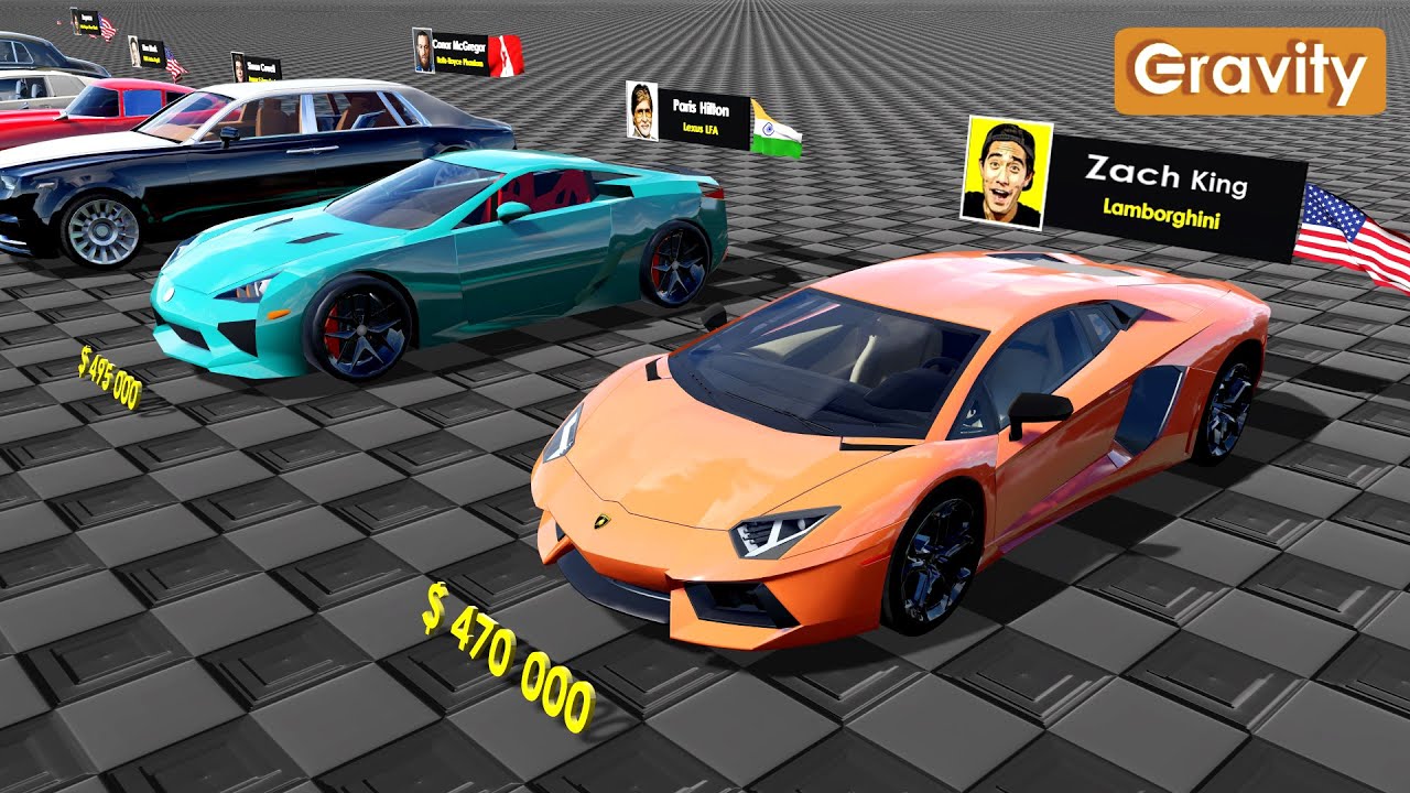 Автомобили Знаменитостей – от $2,000 до $40,000,000