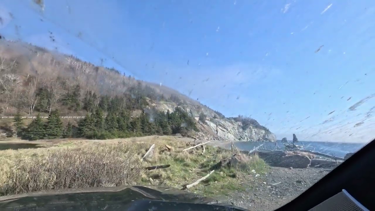 Driving the Cabot Trail, Nova Scotia  - Spring - May 2024