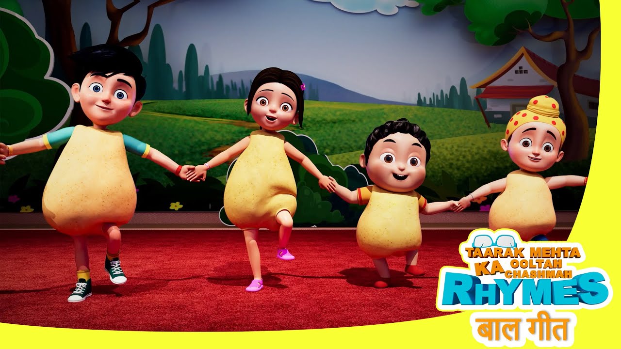 🎶1 Hour Non Stop Hindi Nursery Rhymes | TMKOC Kids Songs | Fun & Learning