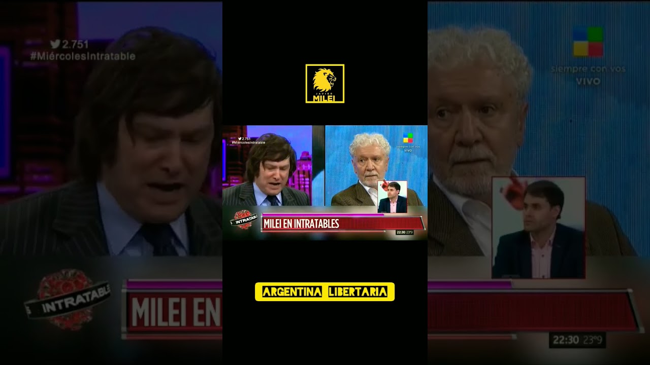 Javier Milei Se Enoja En Intratables