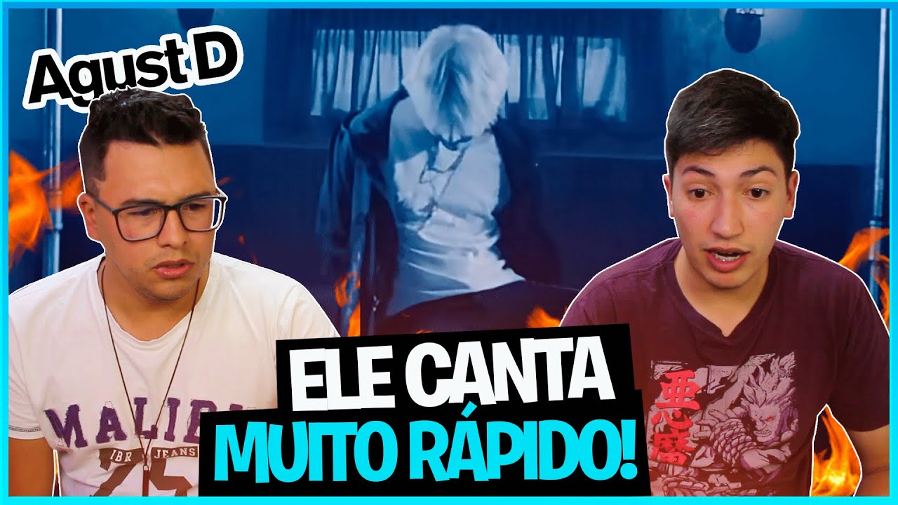 Reagindo a Agust D do Bts pela primeira vez!