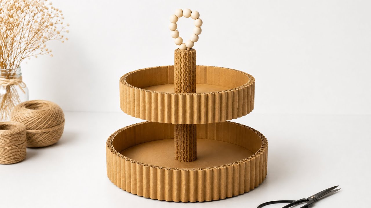 5 Genius Cardboard DIY Ideas That Look EXPENSIVE 😍 | Easy Home Decor ♻️