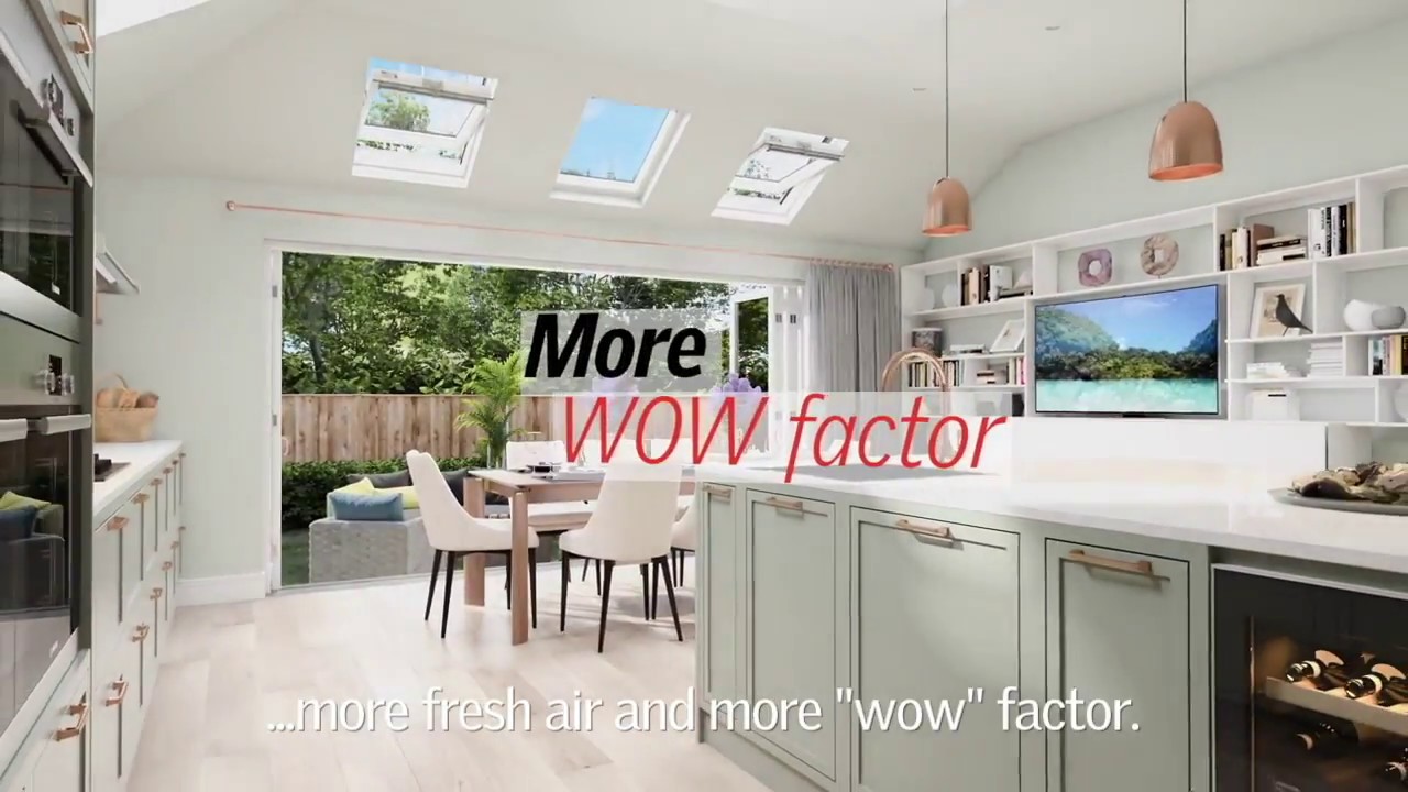 What can VELUX roof windows do for your extension?