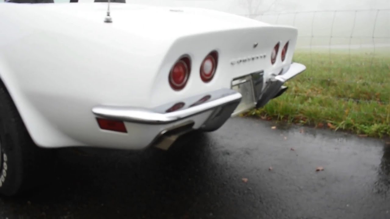 Corvette C3 Stingray Convertible (1971) | Start-up and exhaust sound
