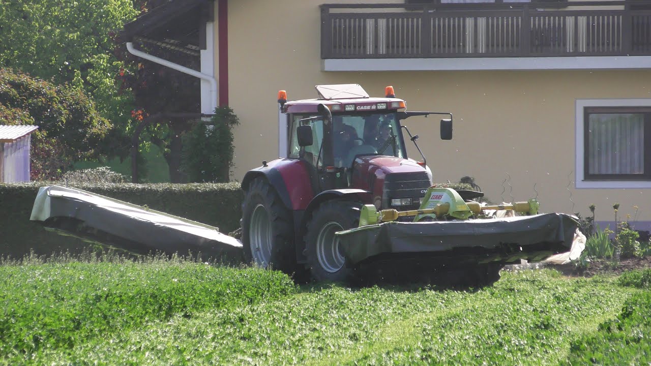 1. Schnitt Mähen 2016 | Claas Disco 3100 | Case CVX