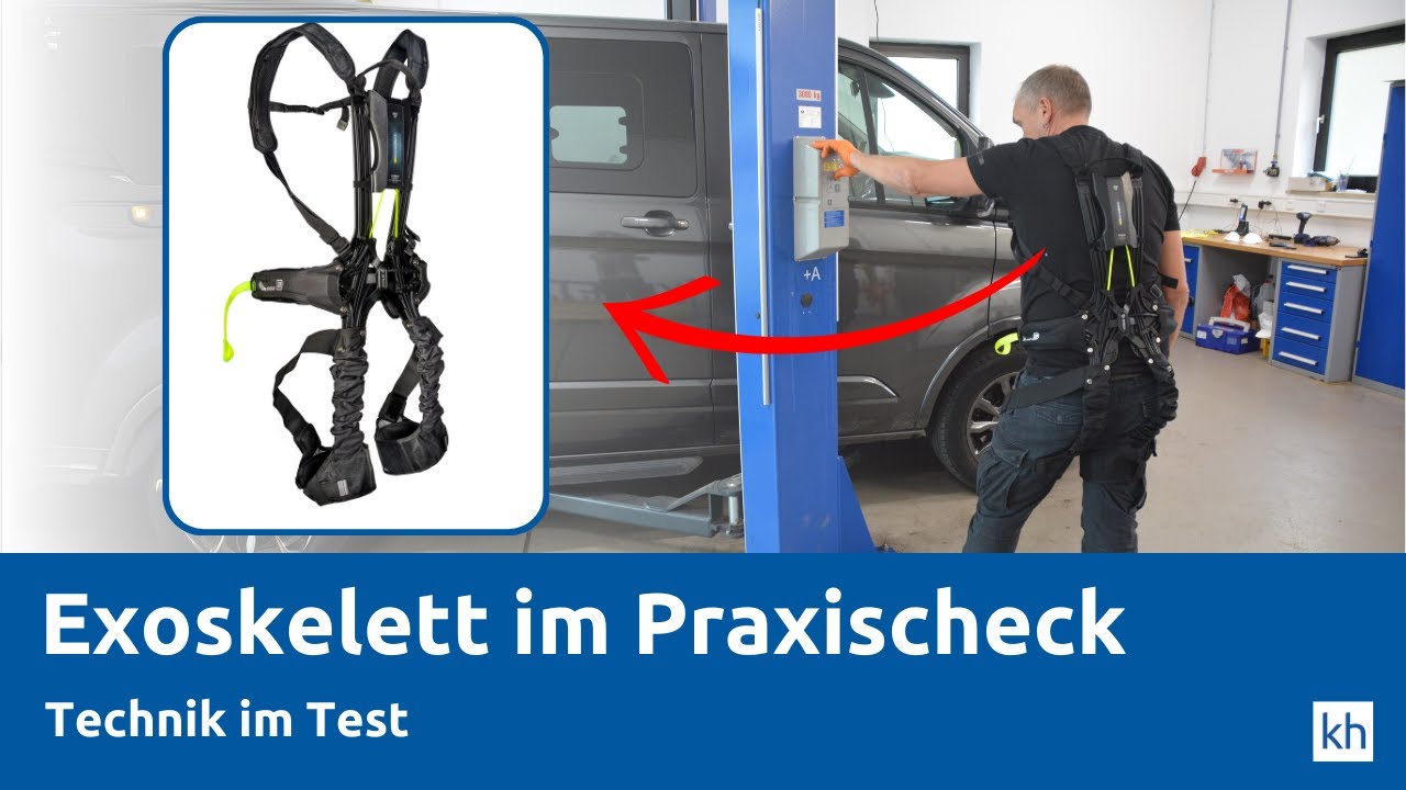 Exoskelett BionicBack von hTrius im Praxistest | Krafthand