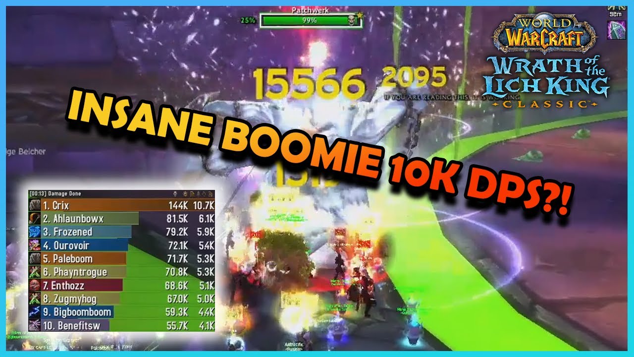 BOOMIE pulls off an INSANE 10k DPS?! | Daily Classic WoW Highlights #442 |