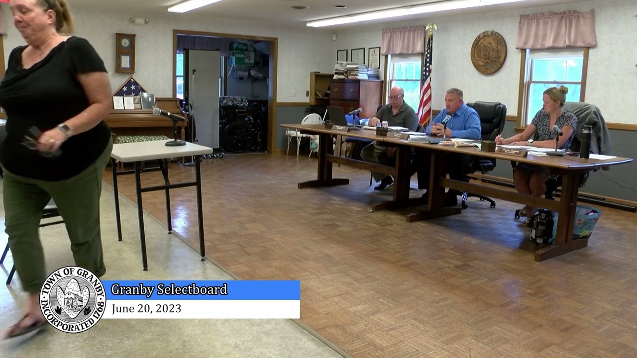 GRANBY MA Selectboard 6-20-23