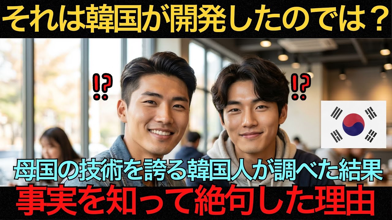 【海外の反応】「それは韓国の発明品です！」日本の技術を韓国のものと信じていた韓国人が、真実を知ったら？