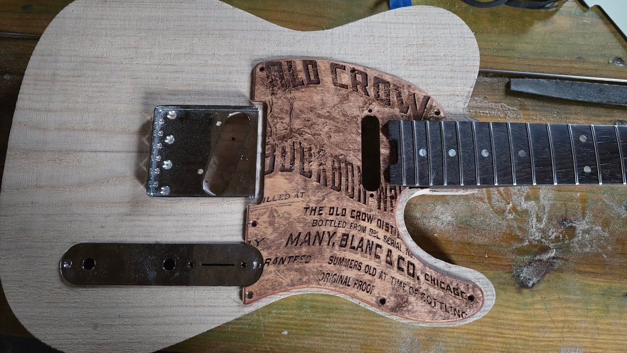 Guitar repair.  I am building a telecaster made from ash, and  wenge neck . laid back approach.
