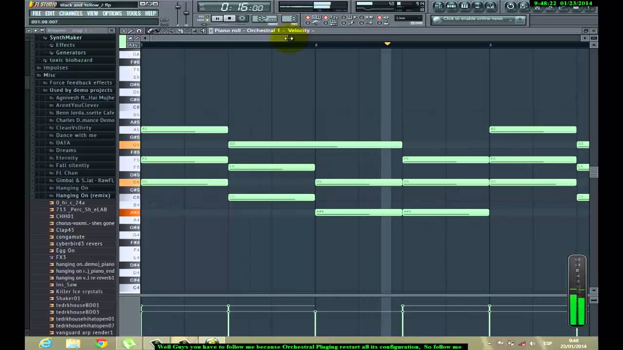 Wiz Khalifa Black and Yellow Original Fl Studio Remake