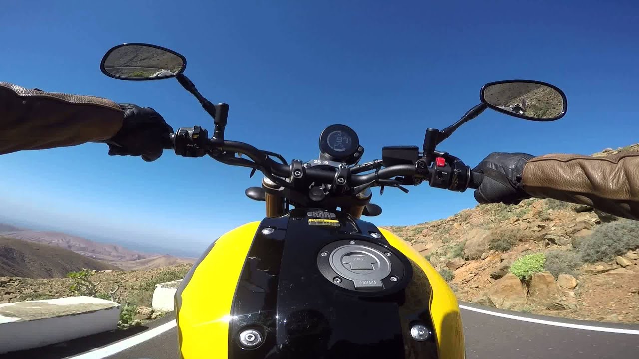 Yamaha XSR 900 - press launch - Uncut, Raw footage