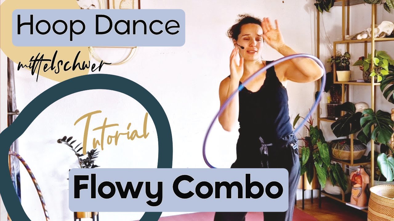 Hoop Dance Combo und ein Trick 'No handed Smear' | Hula Hoop lernen für Anfänger