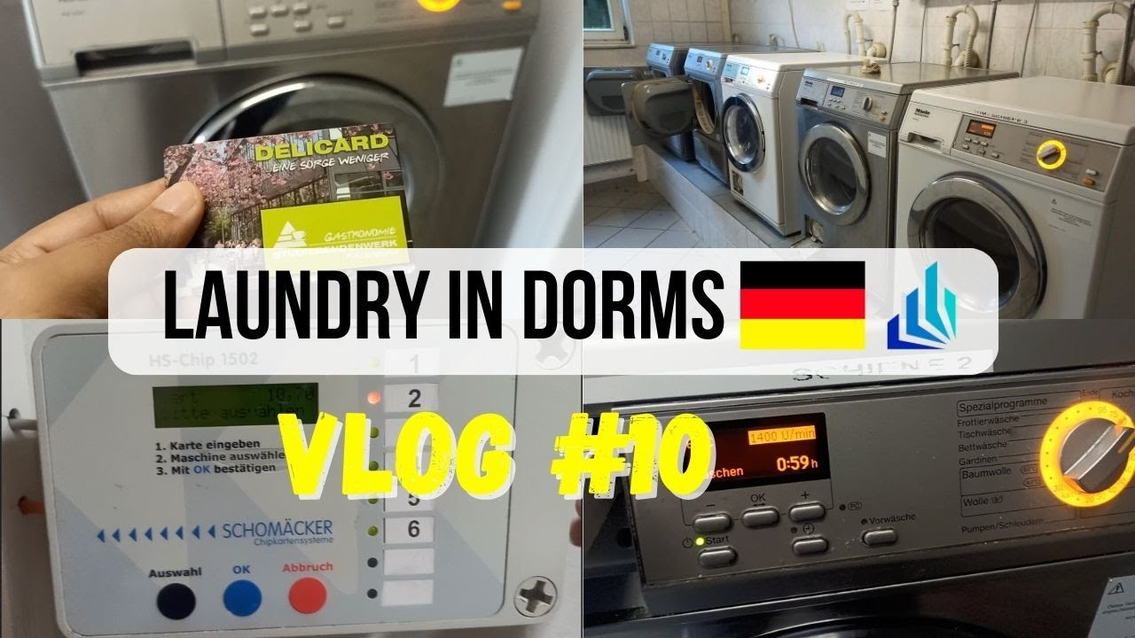 Laundry in Dorms at Germany | Universität Paderborn | Nikhil Jha Germany