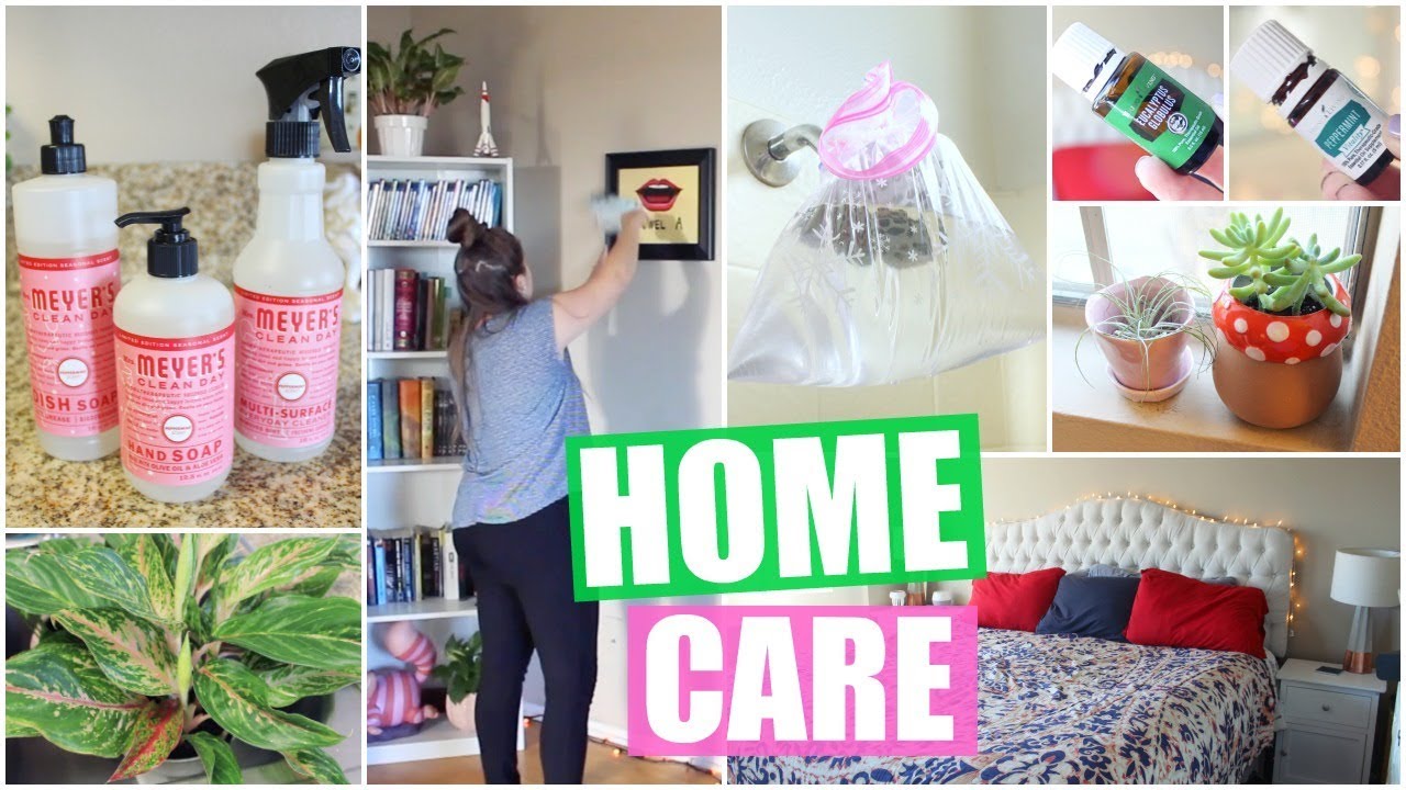 Taking Care Of My Home! Cleaning, Chores & Houseplants | 2018