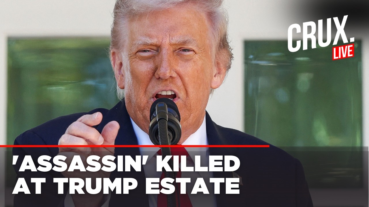 LIVE | Shooting At Mar-a-Lago, US Secret Service Kills Armed Intruder at Trump's Florida Estate