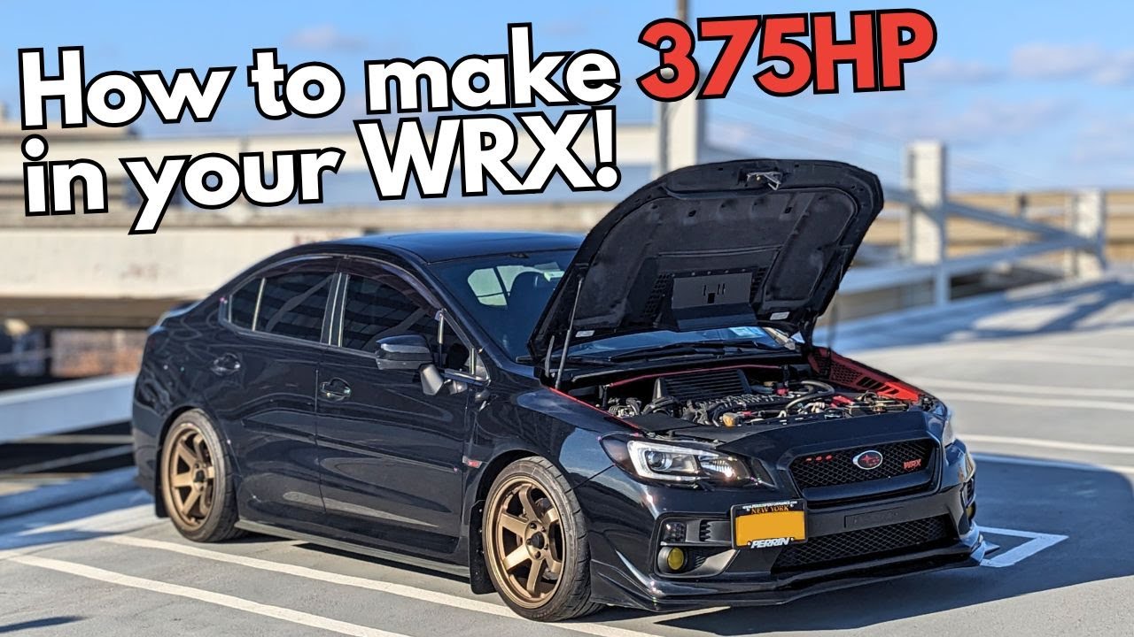 How to make +100HP over Stock in a 2015-2021 Subaru WRX