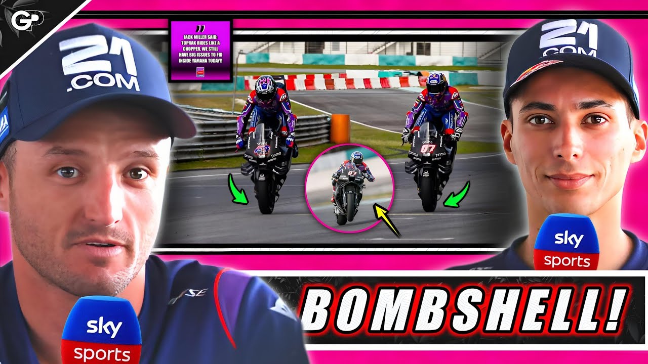 Jack Miller REVEALS TRUTH About Toprak’s “CHOPPER” Riding & Yamaha V4! | MotoGP Update 