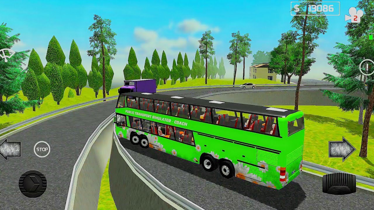 🎮PUBLIC TRANSPORT SIMULATOR COACH -Bus Simulator Going -Amsterdam To Almere 🚍🎮