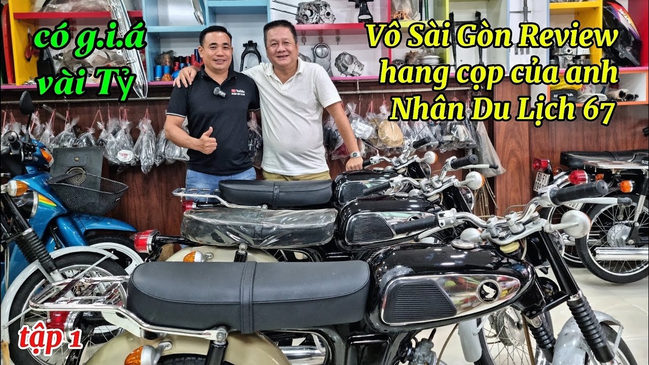 Vô Sài Gòn Review hang cọp Honda 67 đẹp nhất nhì Việt Nam