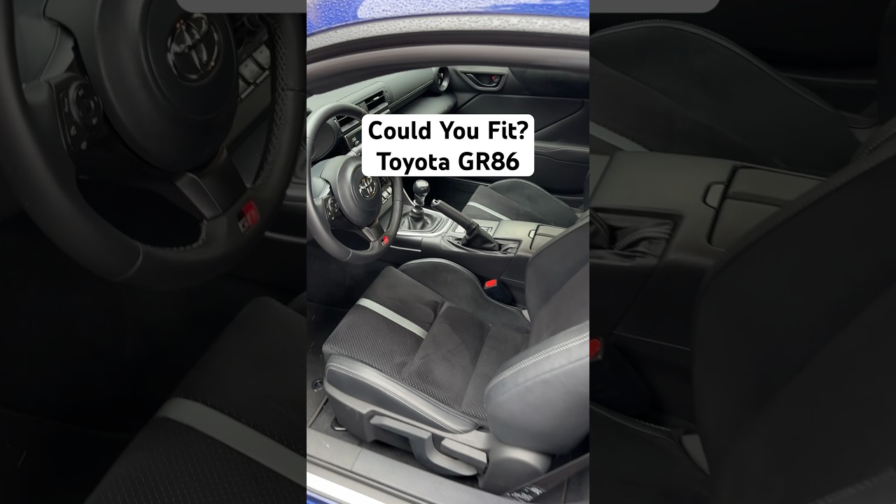 Could You Fit? Toyota GR86