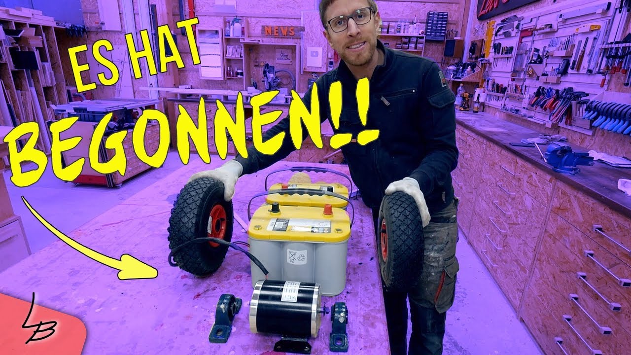Bau meines KRASSEN ELEKTRO-TRIKES #1 | Lets Bastel