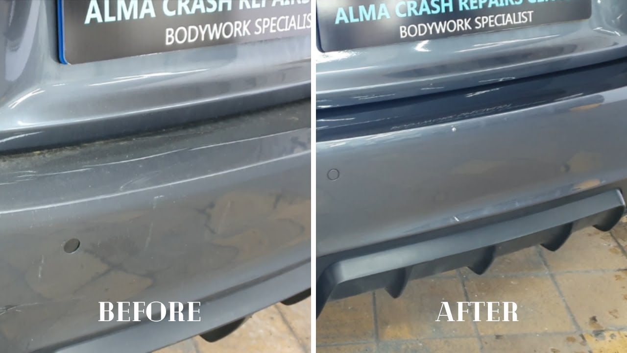 How we Repair plastic cracks on bumpers.