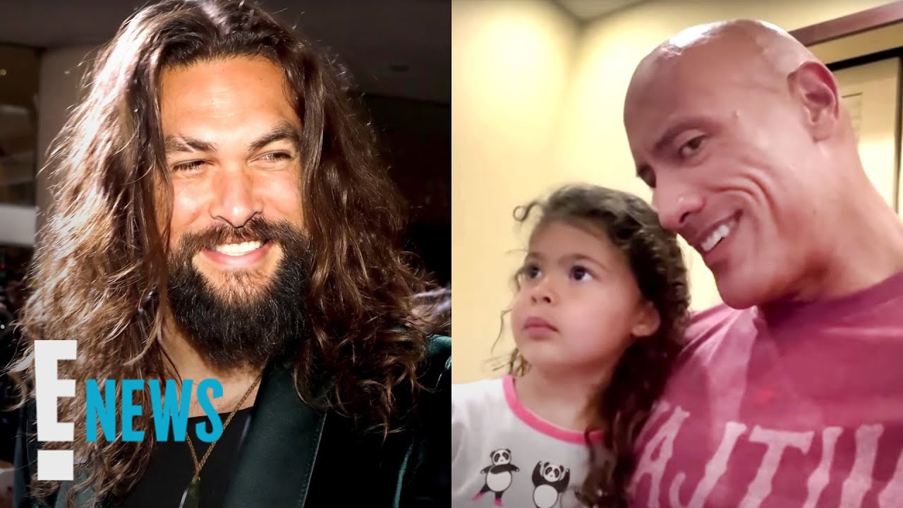 Jason Momoa Responds to The Rock's Daughter's B-Day Request | E! News