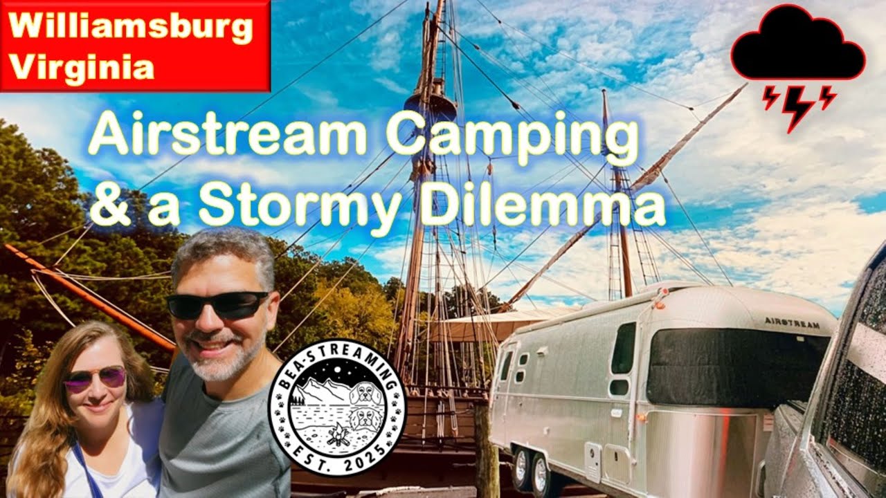 Кемпинг на трейлерах Airstream в Вирджинии | Колониальный Вильямсбург, Джеймстаун и государственн...