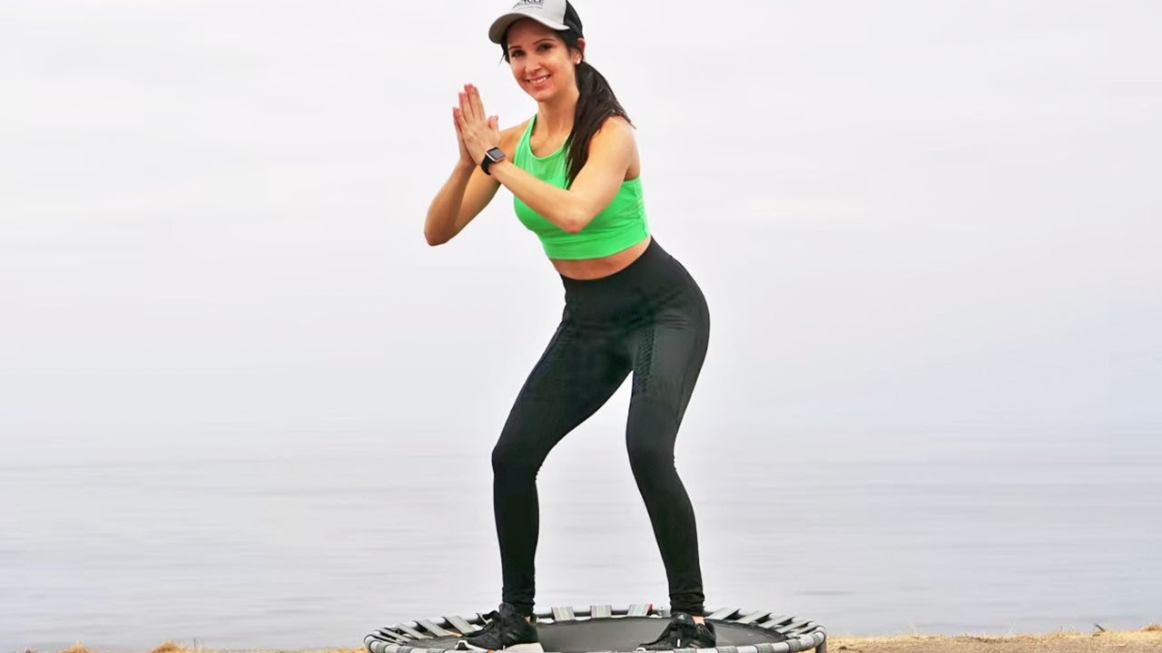 30 min Mini Rebounder Trampoline Routine