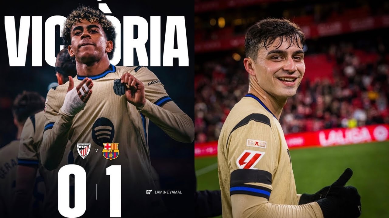 Lamine Yamal and Pedri MAGIC yet again!! Barcelona vs Athletic Bilbao 1-0!